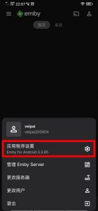应用程序设置